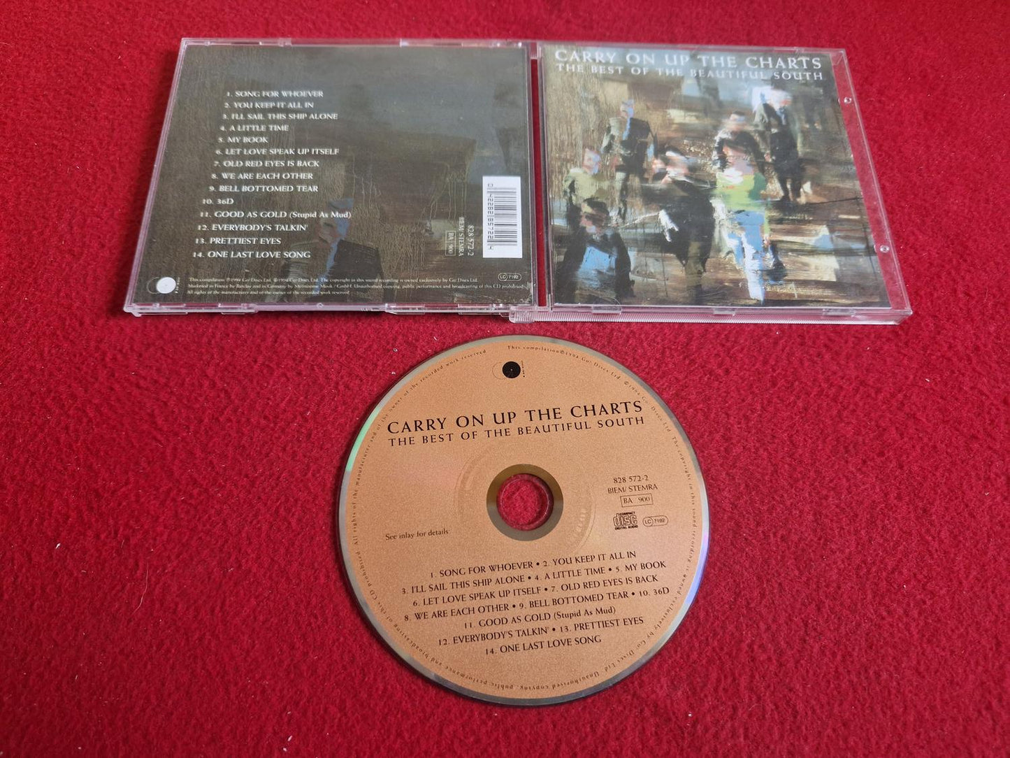 THE BEAUTIFUL SOUTH CARRY ON UP THE CHARTS THE BEST OF till CD