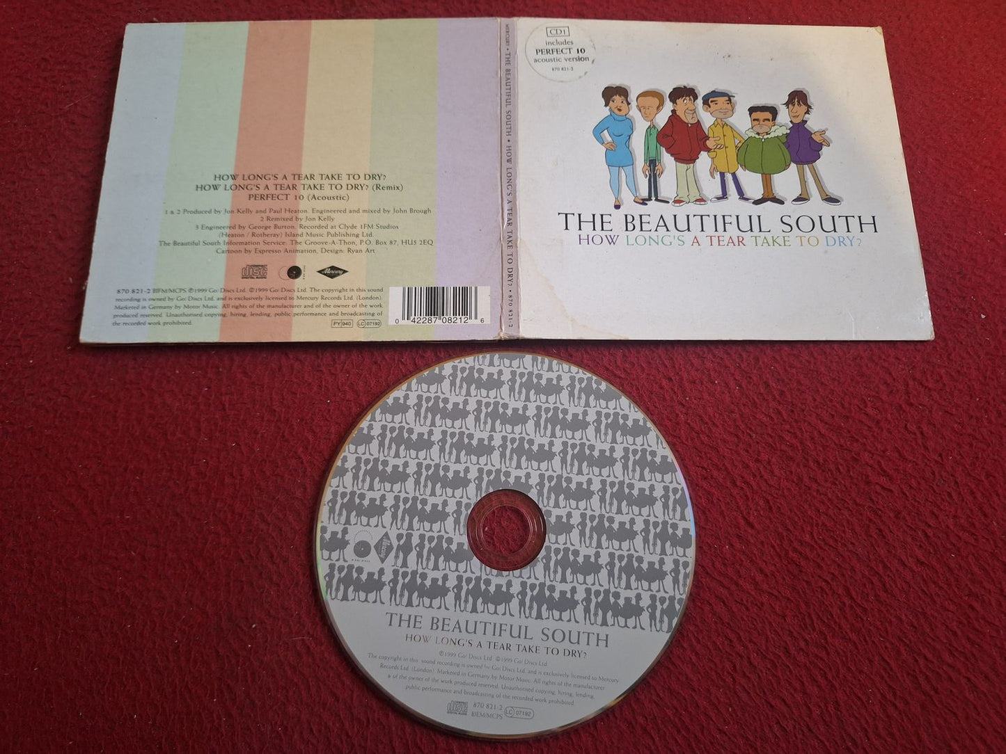 THE BEAUTIFUL SOUTH HOW LONG'S A TEAR TAKE TO DRY? CD