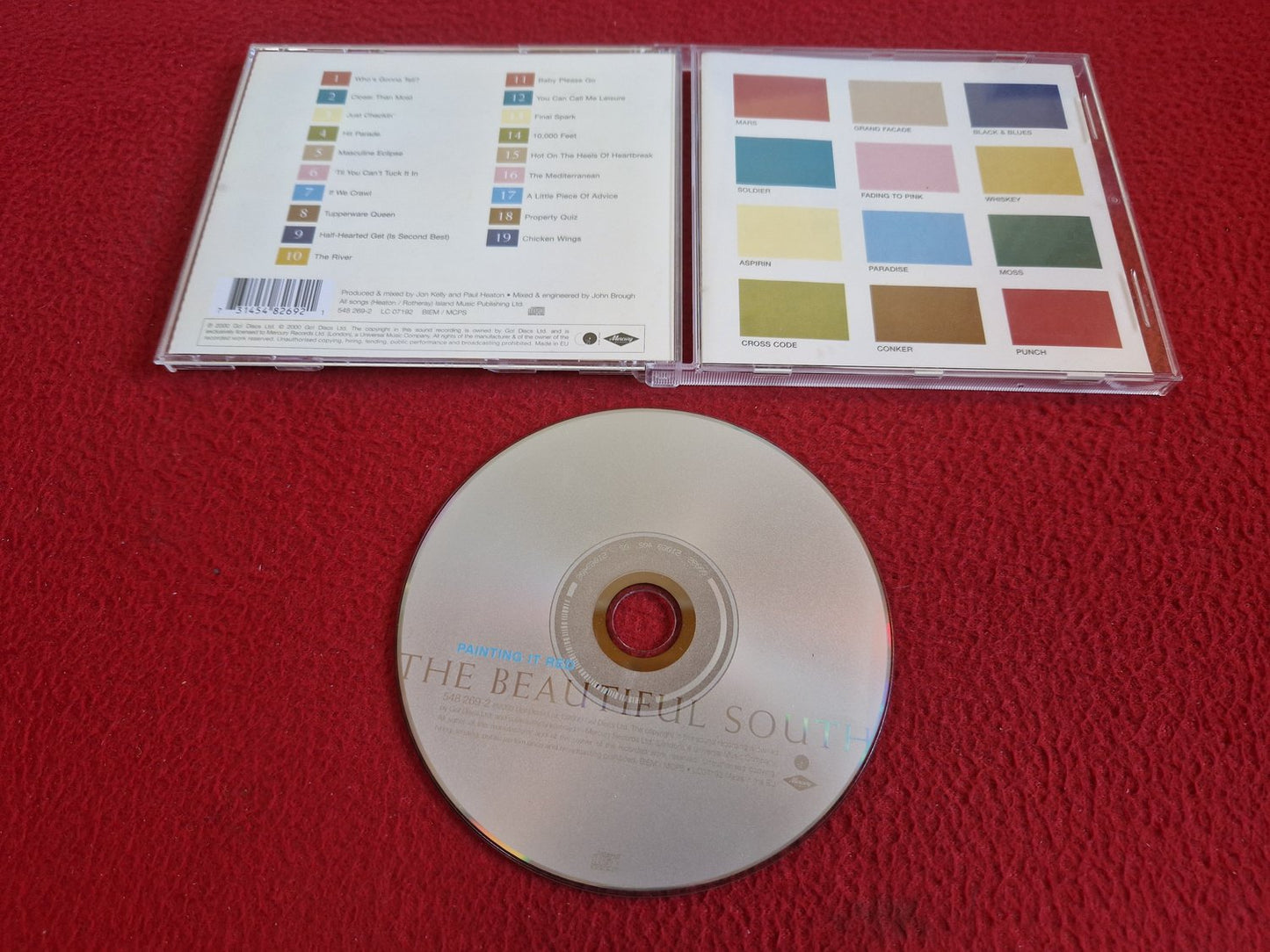 THE BEAUTIFUL SOUTH PAINTING IT RED CD