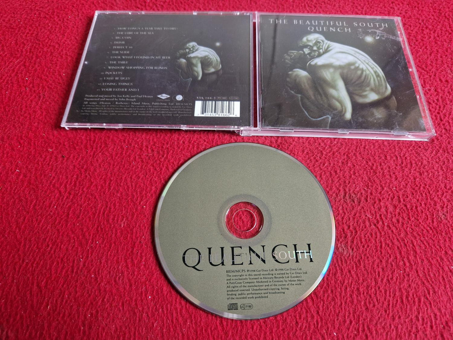 THE BEAUTIFUL SOUTH QUENCH CD