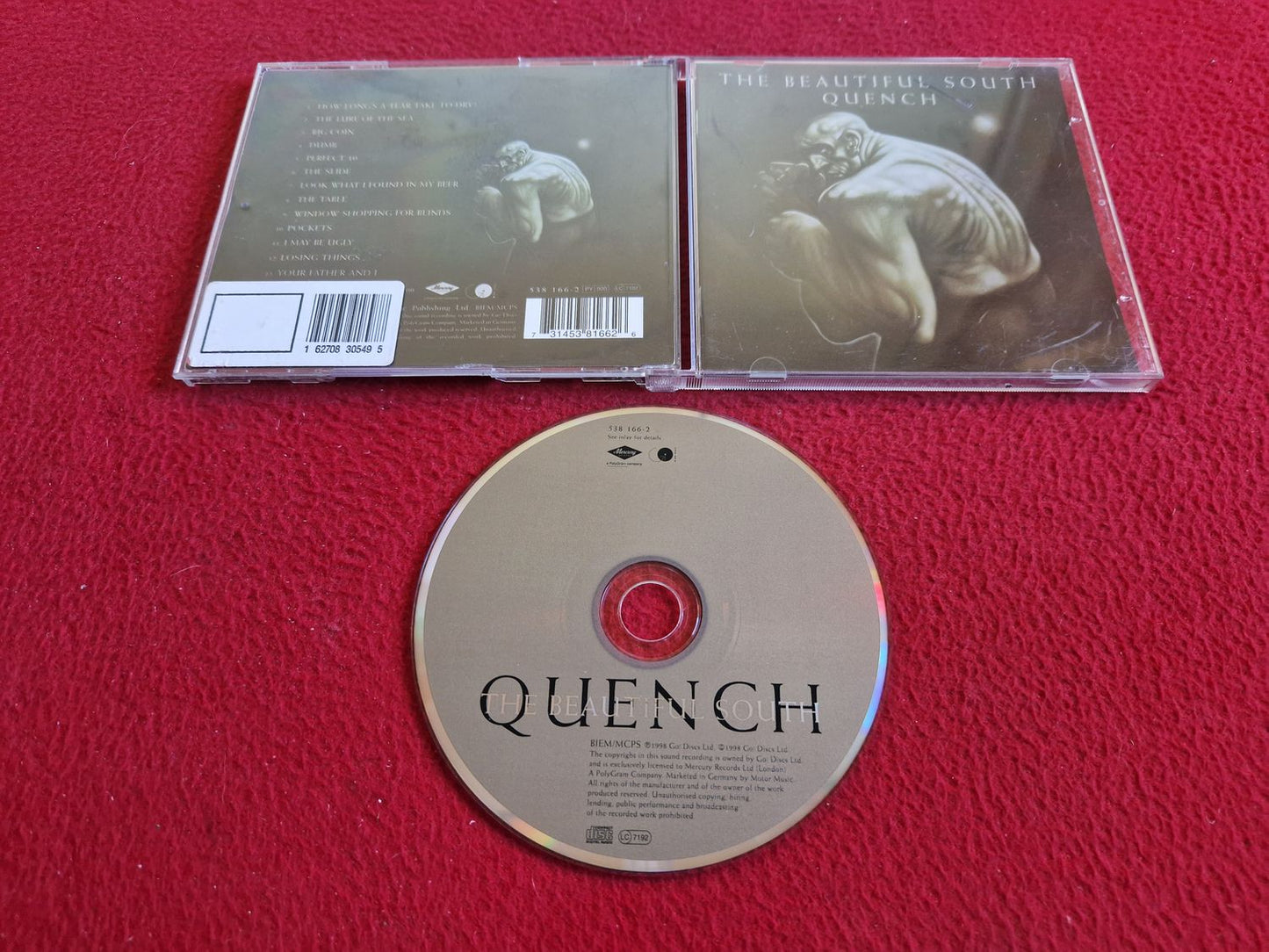 THE BEAUTIFUL SOUTH QUENCH CD