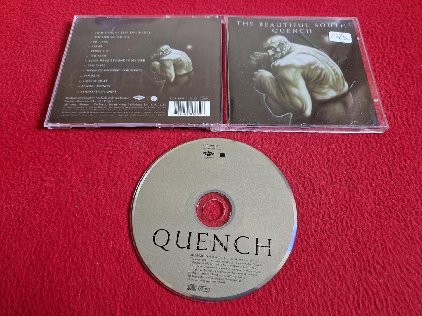 THE BEAUTIFUL SOUTH QUENCH CD