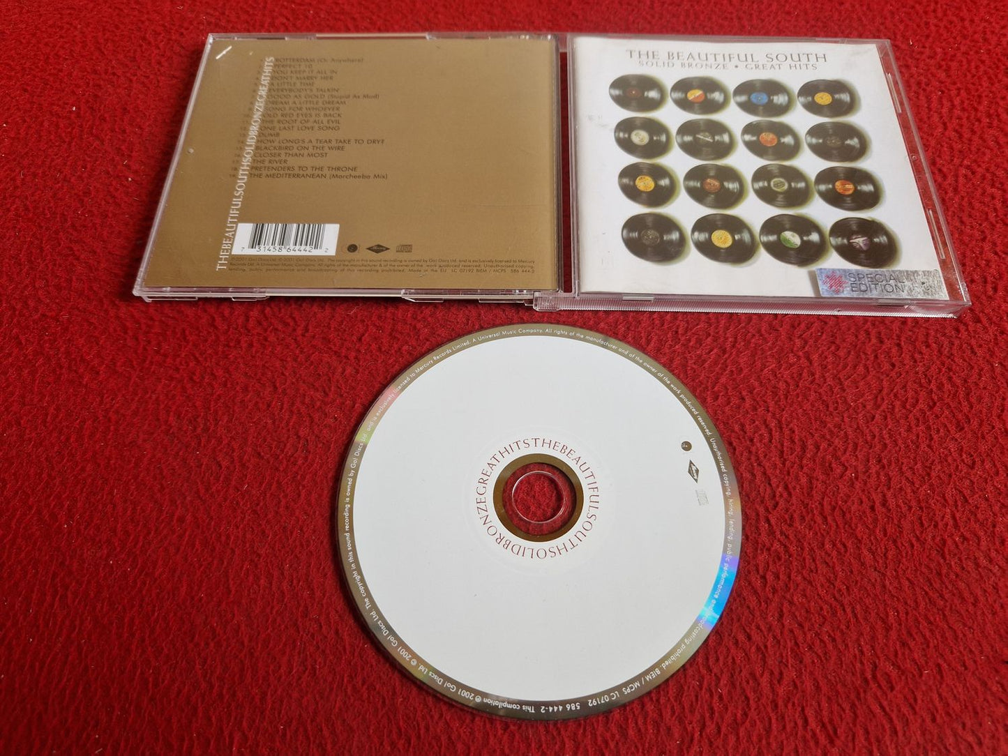 THE BEAUTIFUL SOUTH SOLID BRONZE GREAT HITS CD
