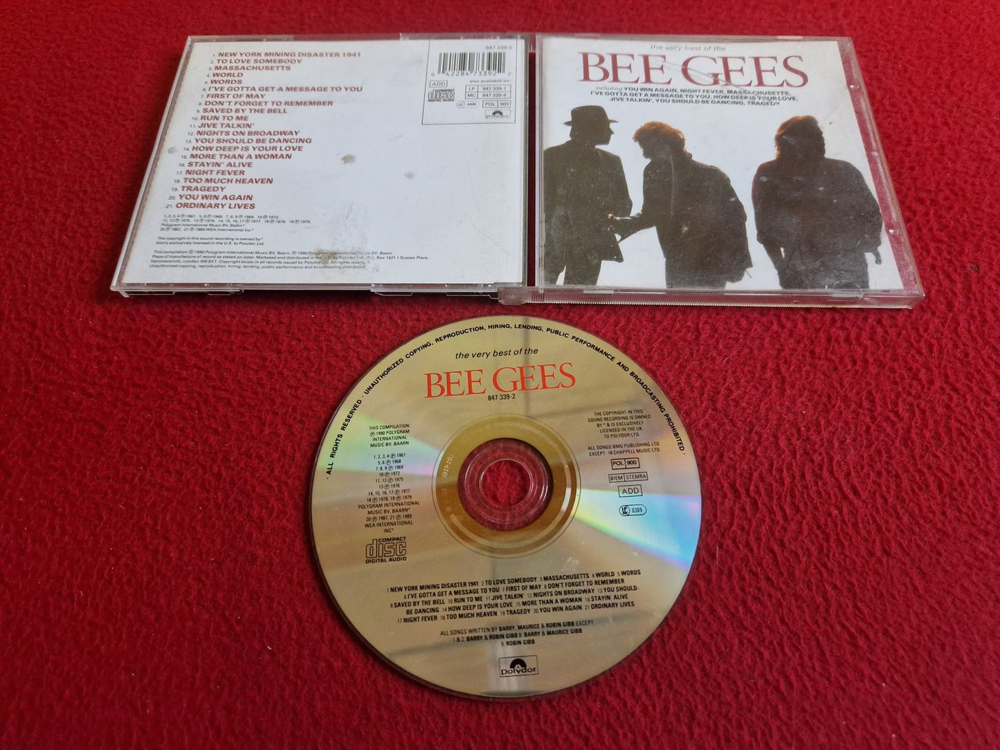 THE BEE GEES THE VERY BEST OF CD