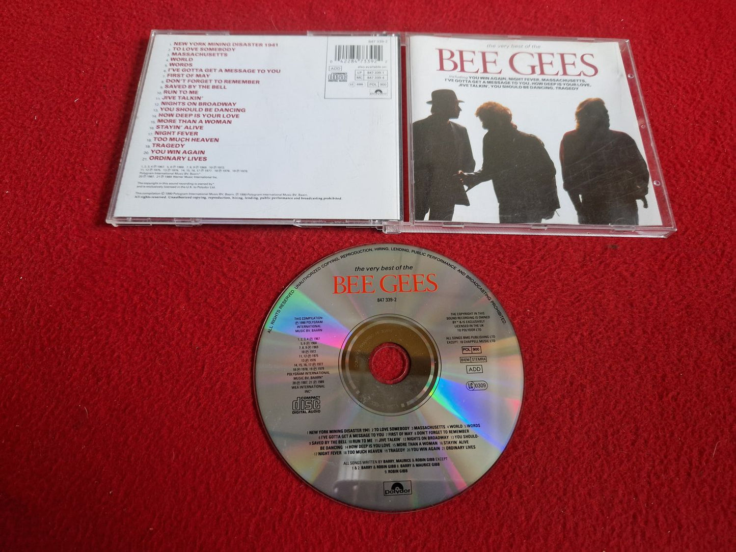 THE BEE GEES THE VERY BEST OF CD