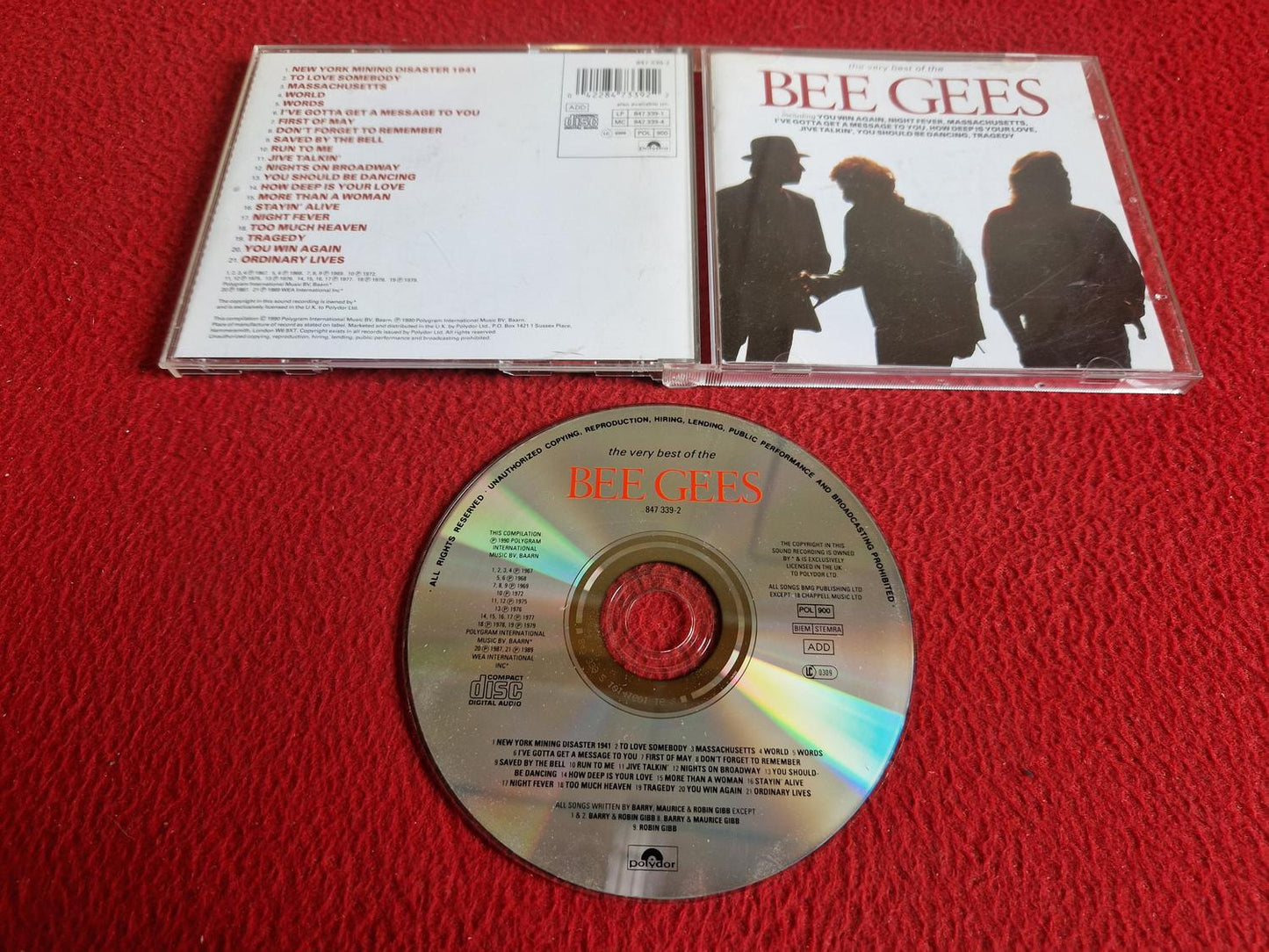 THE BEE GEES THE VERY OF CD