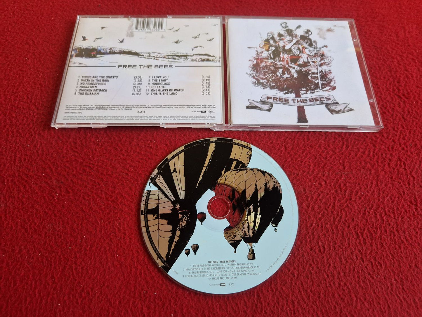 THE BEES FREE THE BEES CD