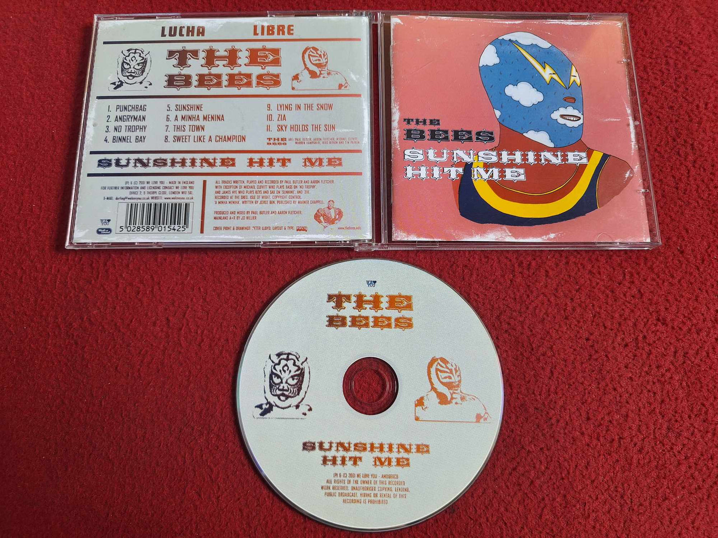 THE BEES SUNSHINE HIT ME CD