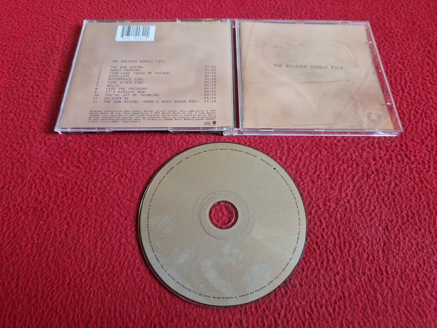THE BELOVED SINGLE FILE CD