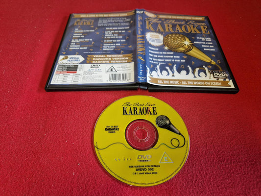 THE BEST EVER KARAOKE till DVD