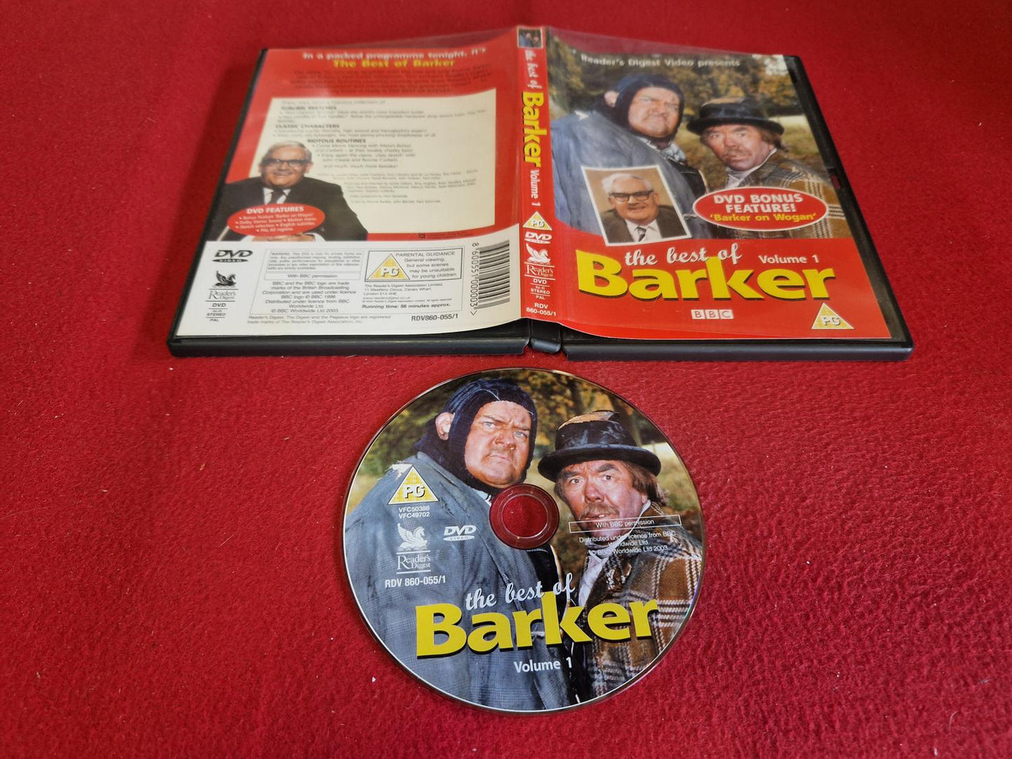 THE BEST OF BARKER VOLUME 1 till DVD