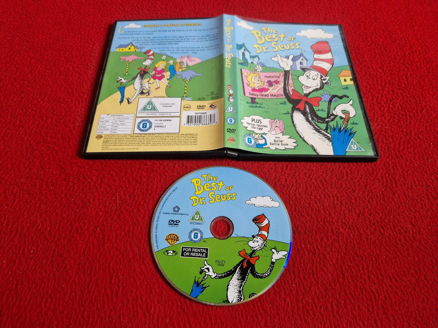 THE BEST OF DR. SEUSS DVD