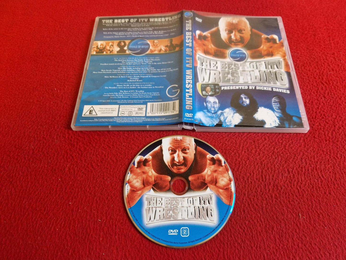 THE BEST OF ITV WRESTLING DVD