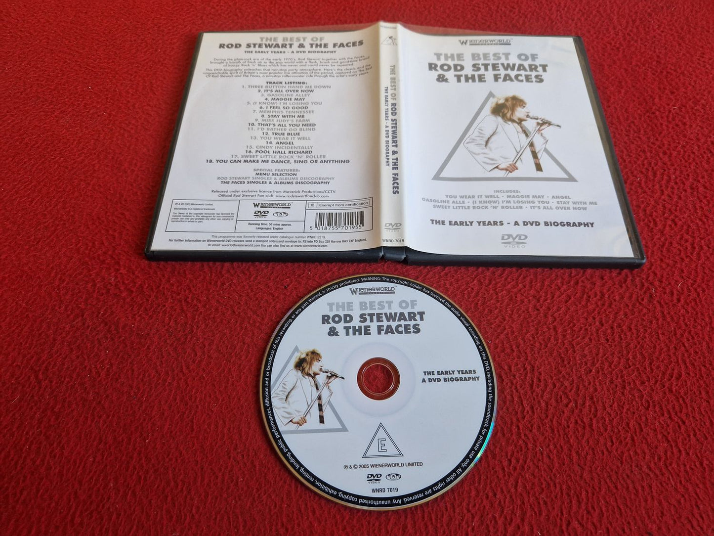 THE BEST OF ROD STEWART & THE FACES DVD