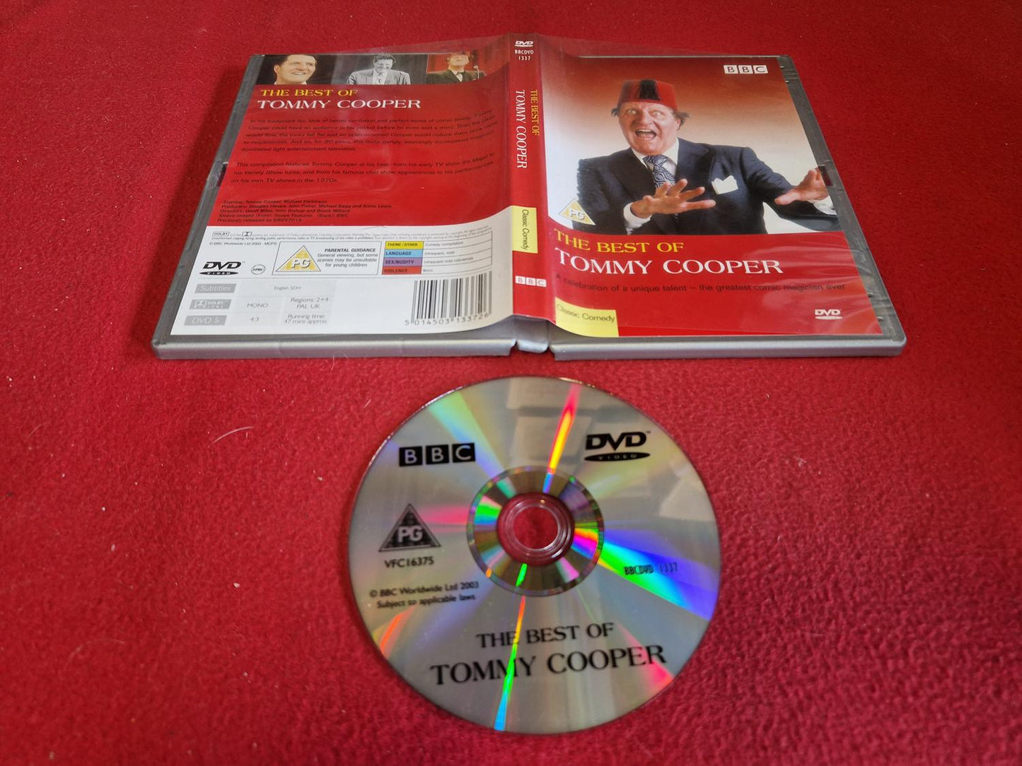 THE BEST OF TOMMY COOPER till DVD