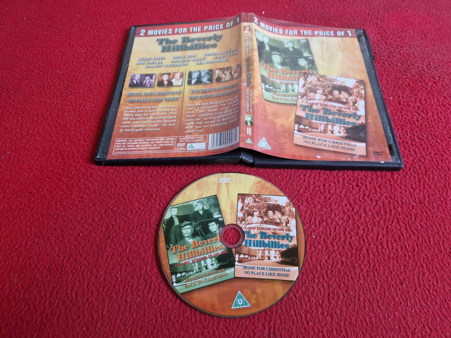 THE BEVERLY HILLBILLIES - HOME FOR CHRISTMAS mfl DVD