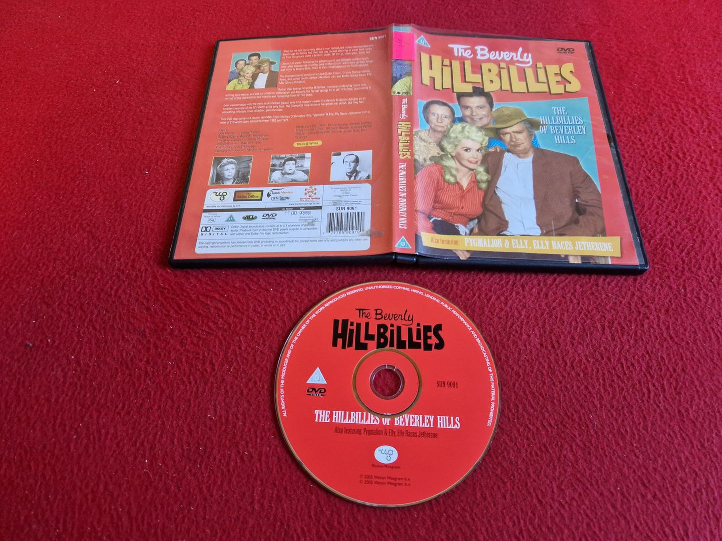THE BEVERLY HILLBILLIES THE HILLBILLIES OF BEVERLY HILLS DVD