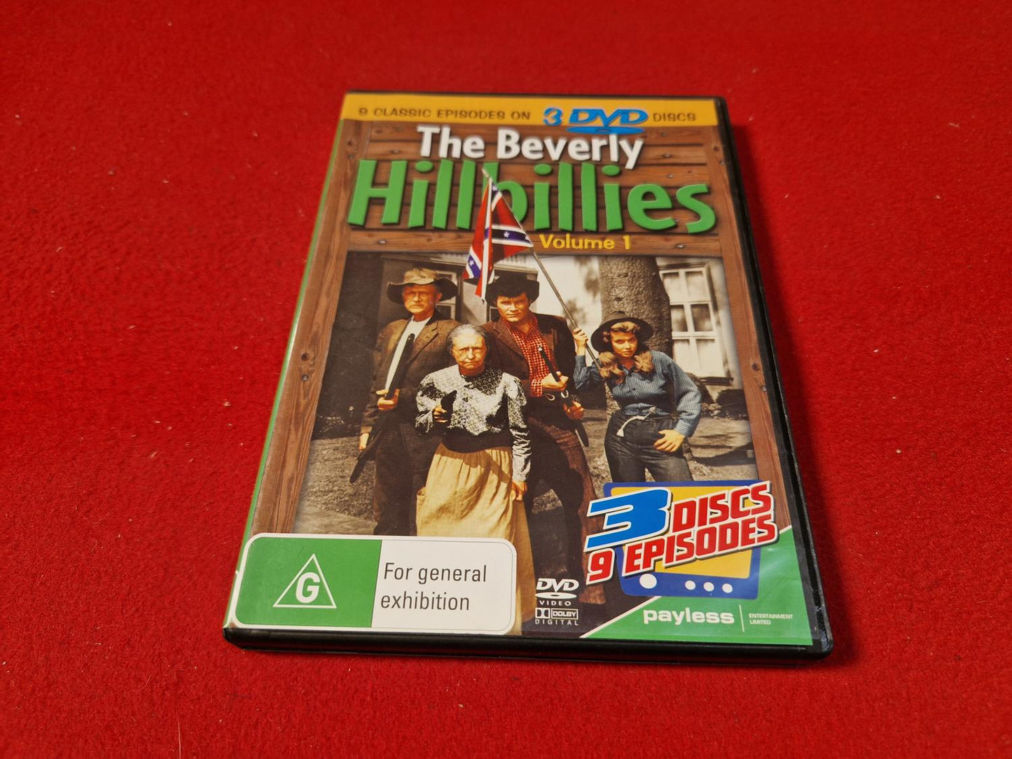 THE BEVERLY HILLBILLIES VOLUME 1 BOX till DVD