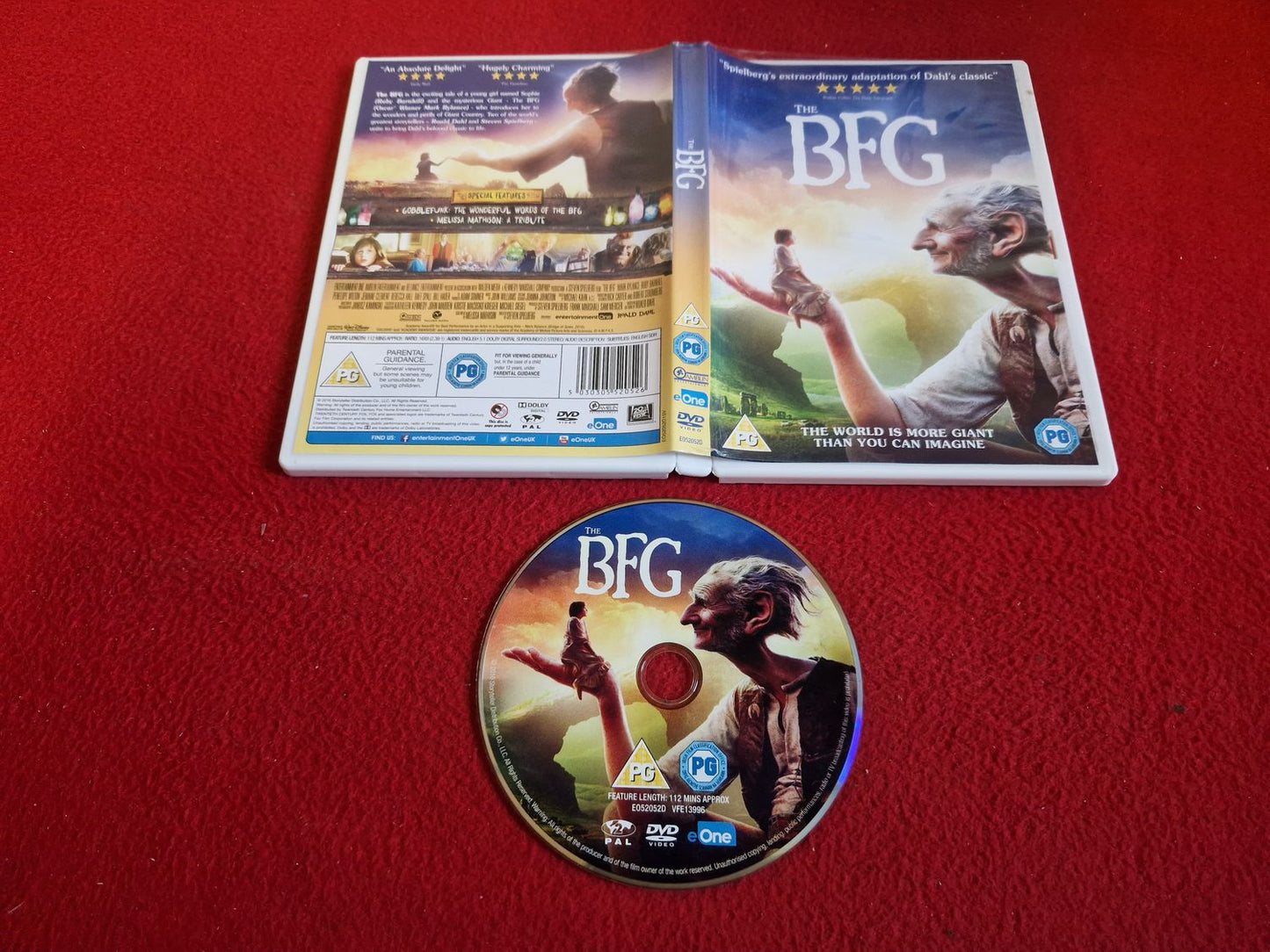 THE BFG DVD