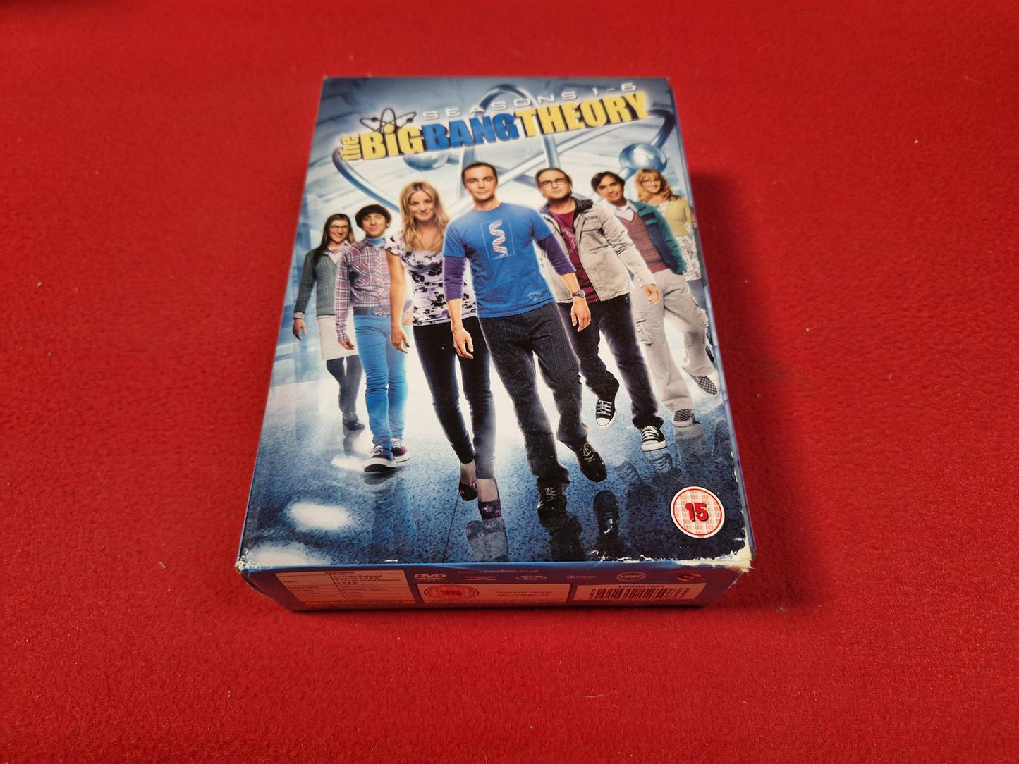 THE BIG BANG THEORY SEASONS 1 - 6 BOX till DVD