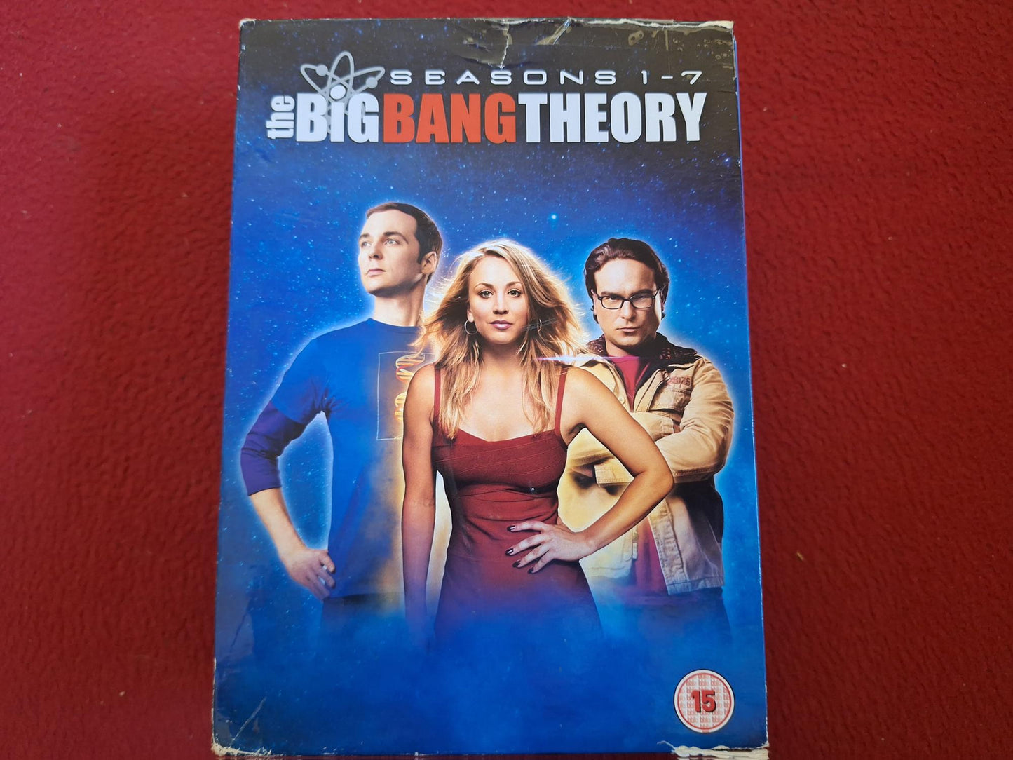 THE BIG BANG THEORY SEASONS 1 - 7 BOX DVD