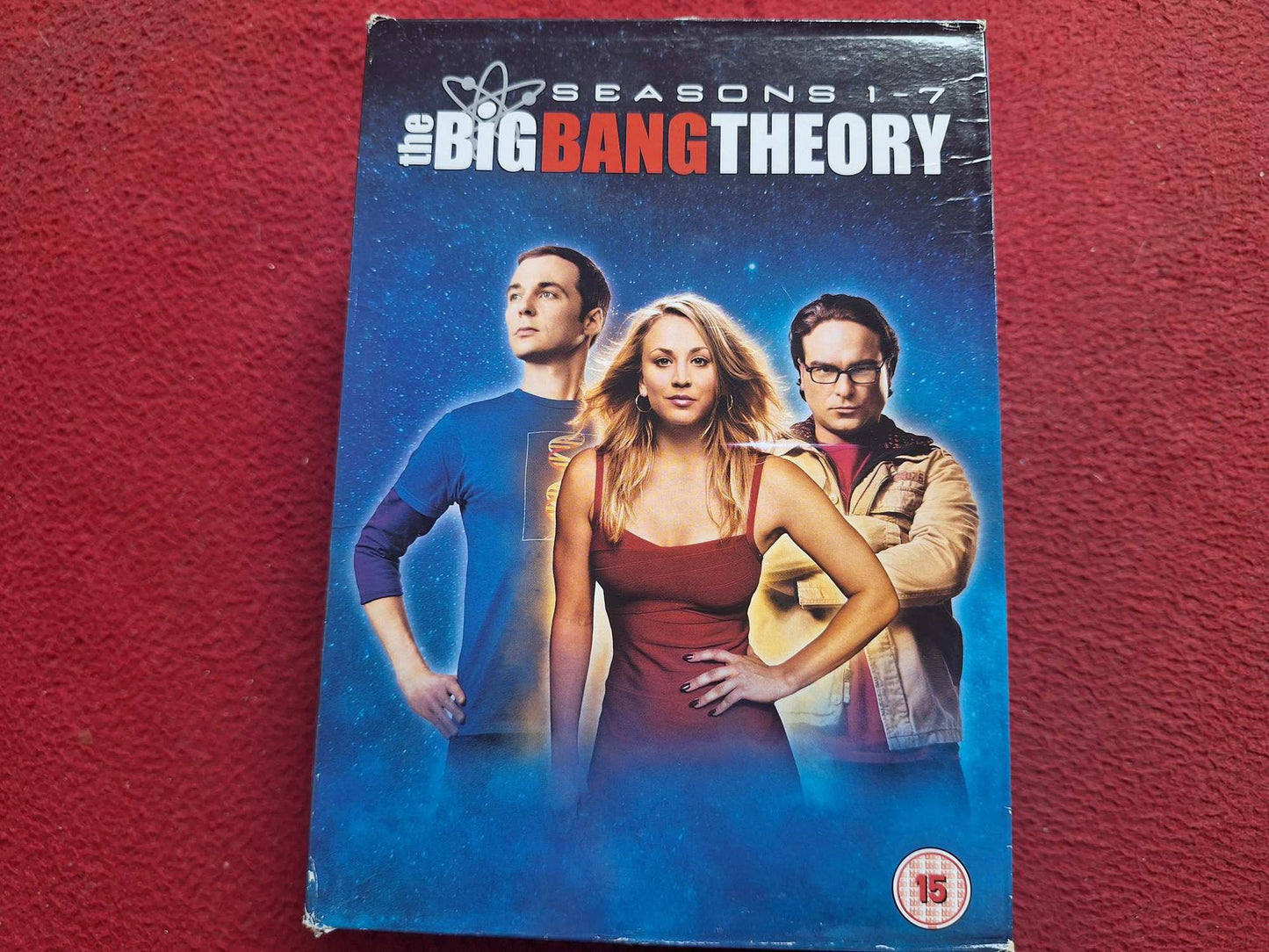 THE BIG BANG THEORY SEASONS 1 - 7 BOX DVD