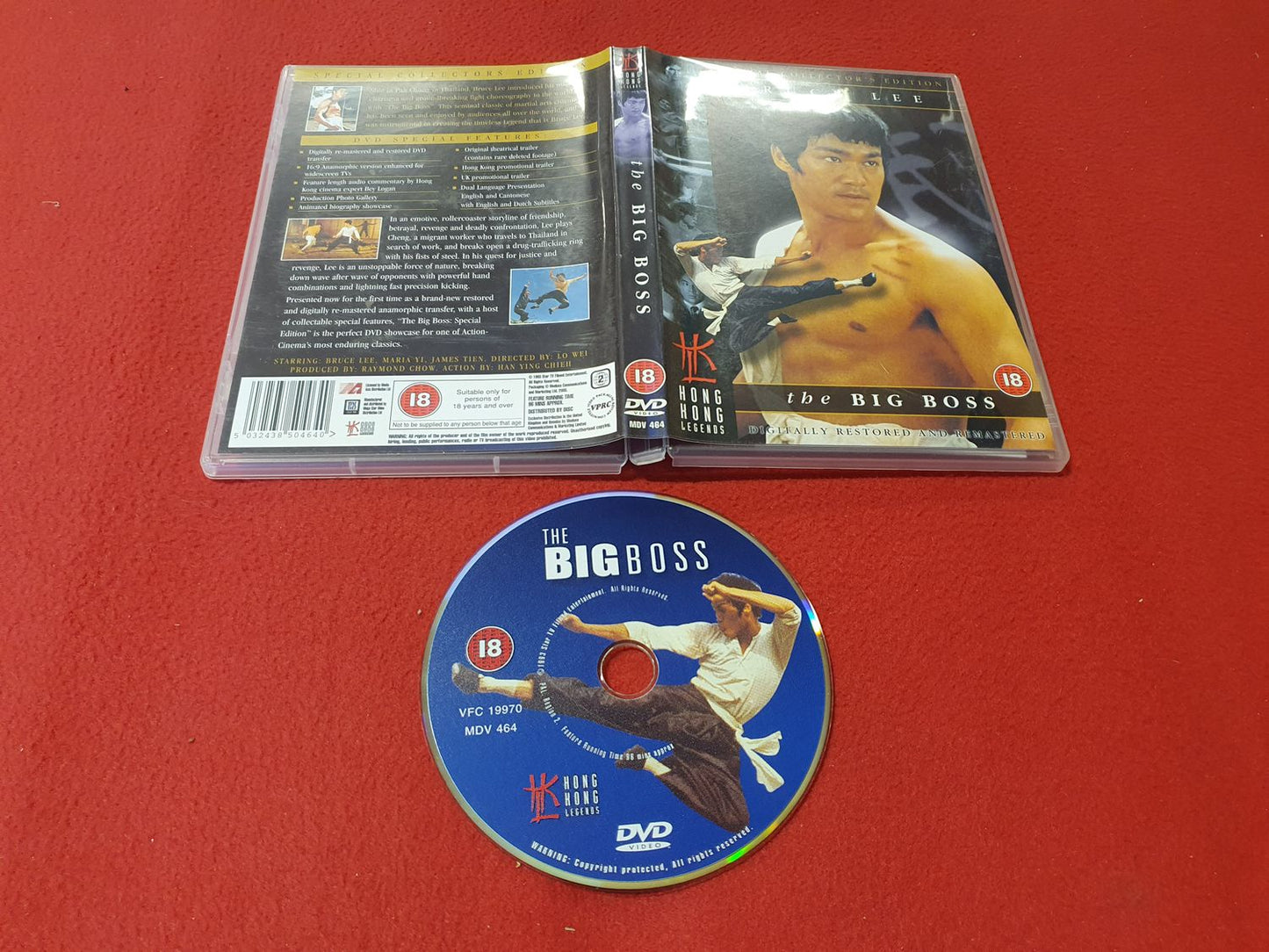 THE BIG BOSS [ BRUCE LEE ] till DVD