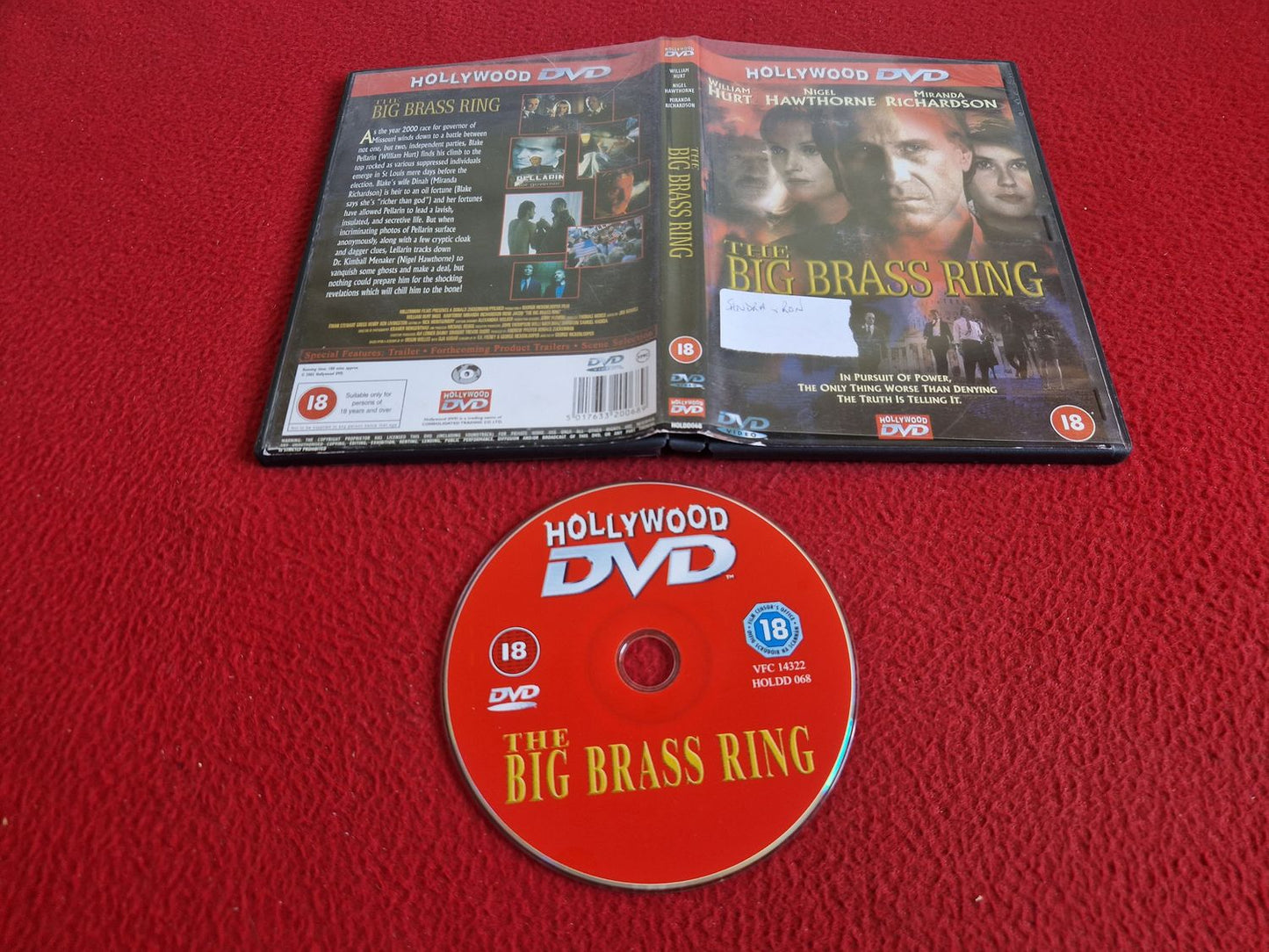 THE BIG BRASS RING DVD