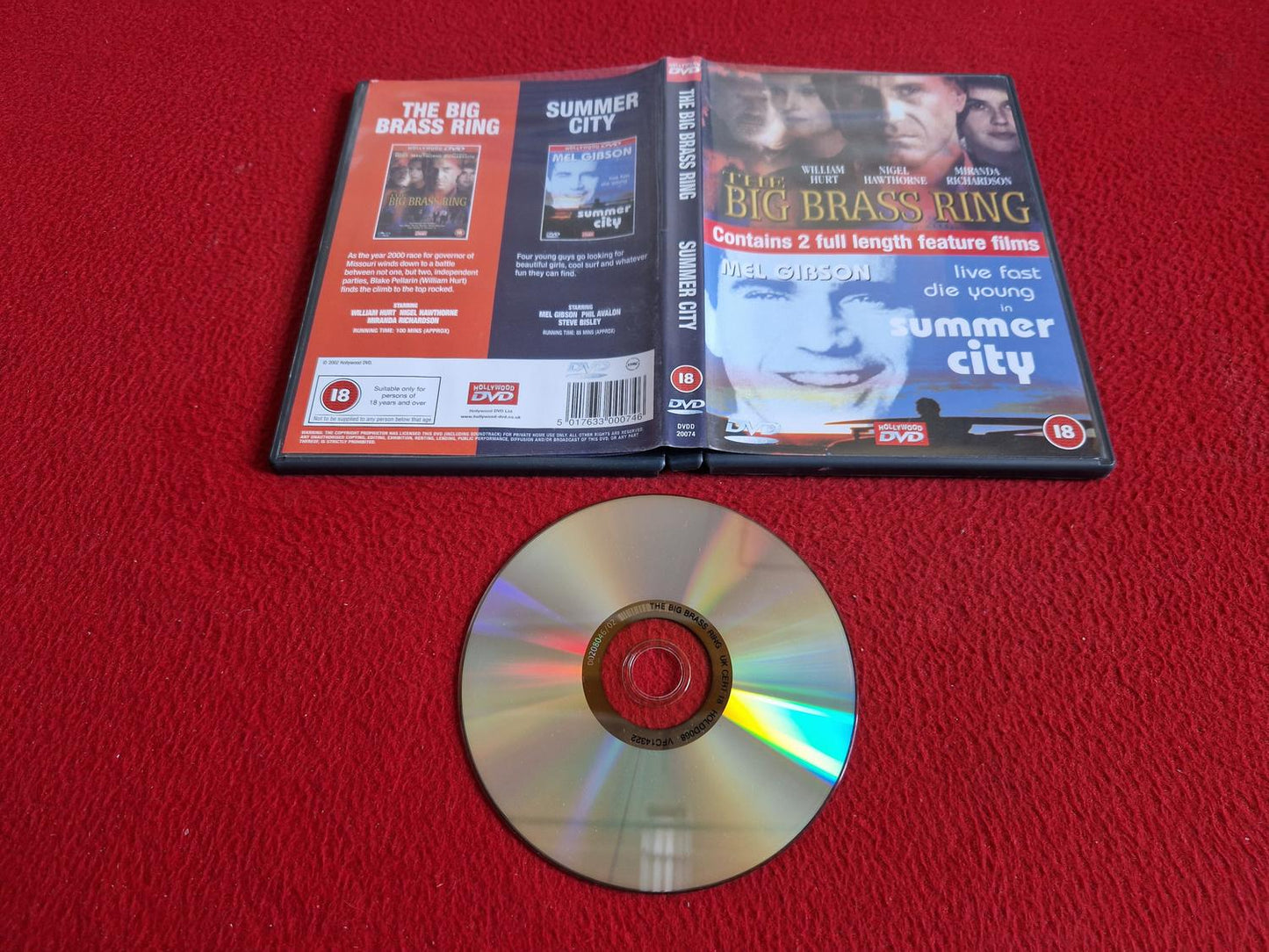 THE BIG BRASS RING / SUMMER CITY DVD