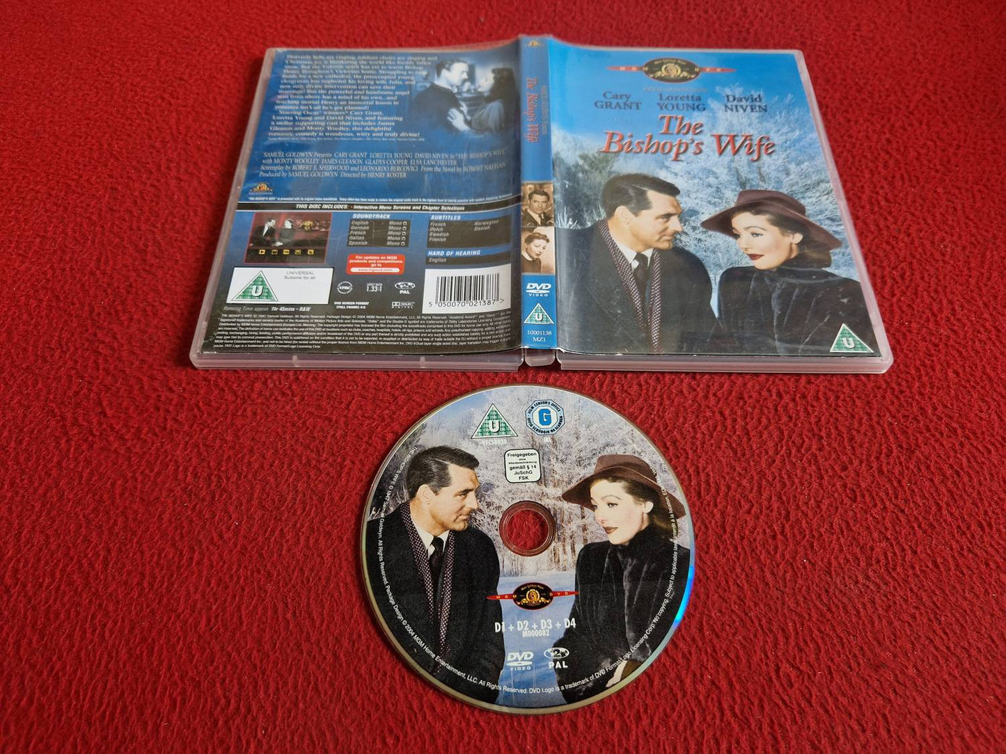 THE BISHOP'S WIFE DVD