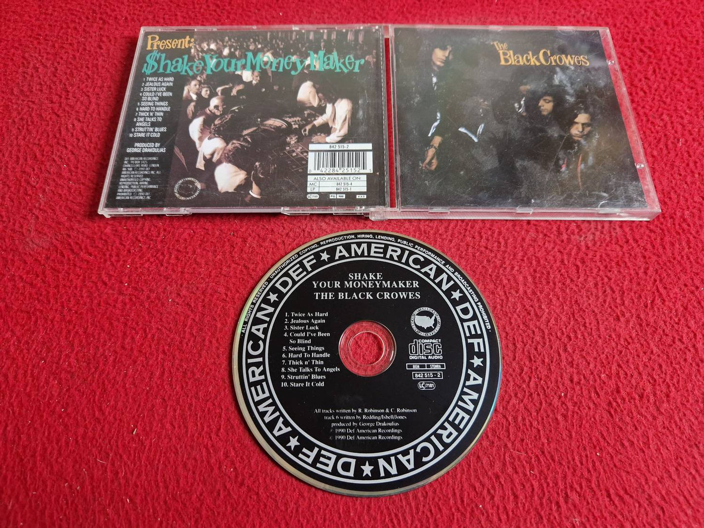 THE BLACK CROWES SHAKE YOUR MONEYMAKER CD