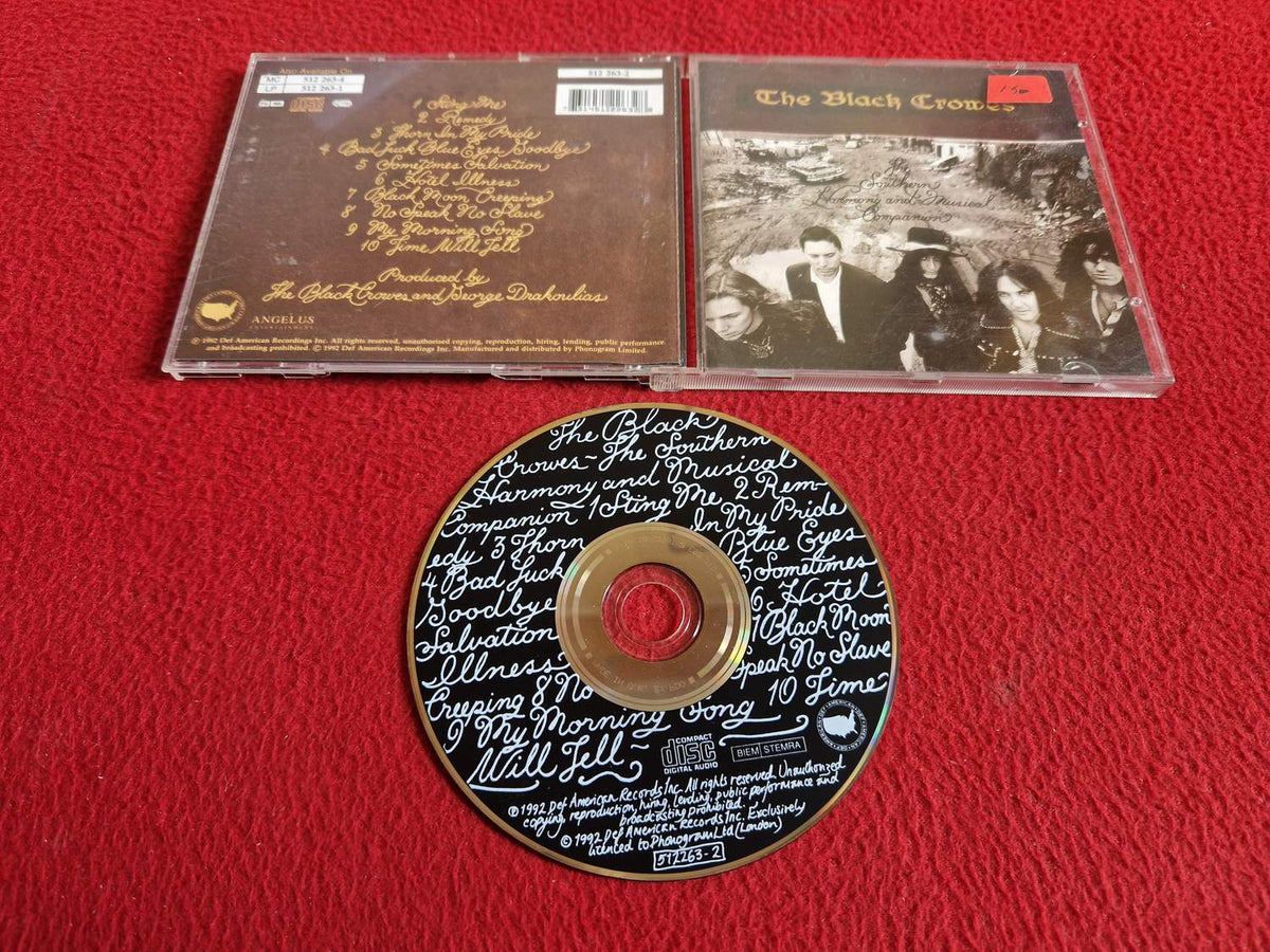 THE BLACK CROWES THE SOUTHERN HARMONY AND MUSICAL COMPANION CD