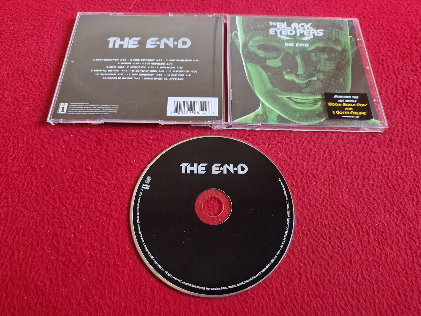 THE BLACK EYED PEAS THE END CD