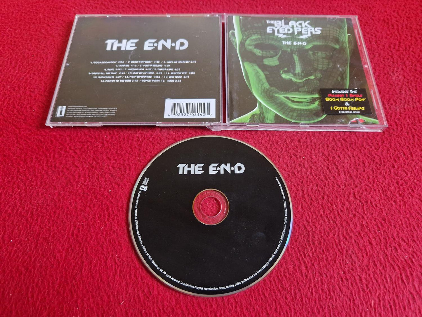 THE BLACK EYED PEAS THE END CD