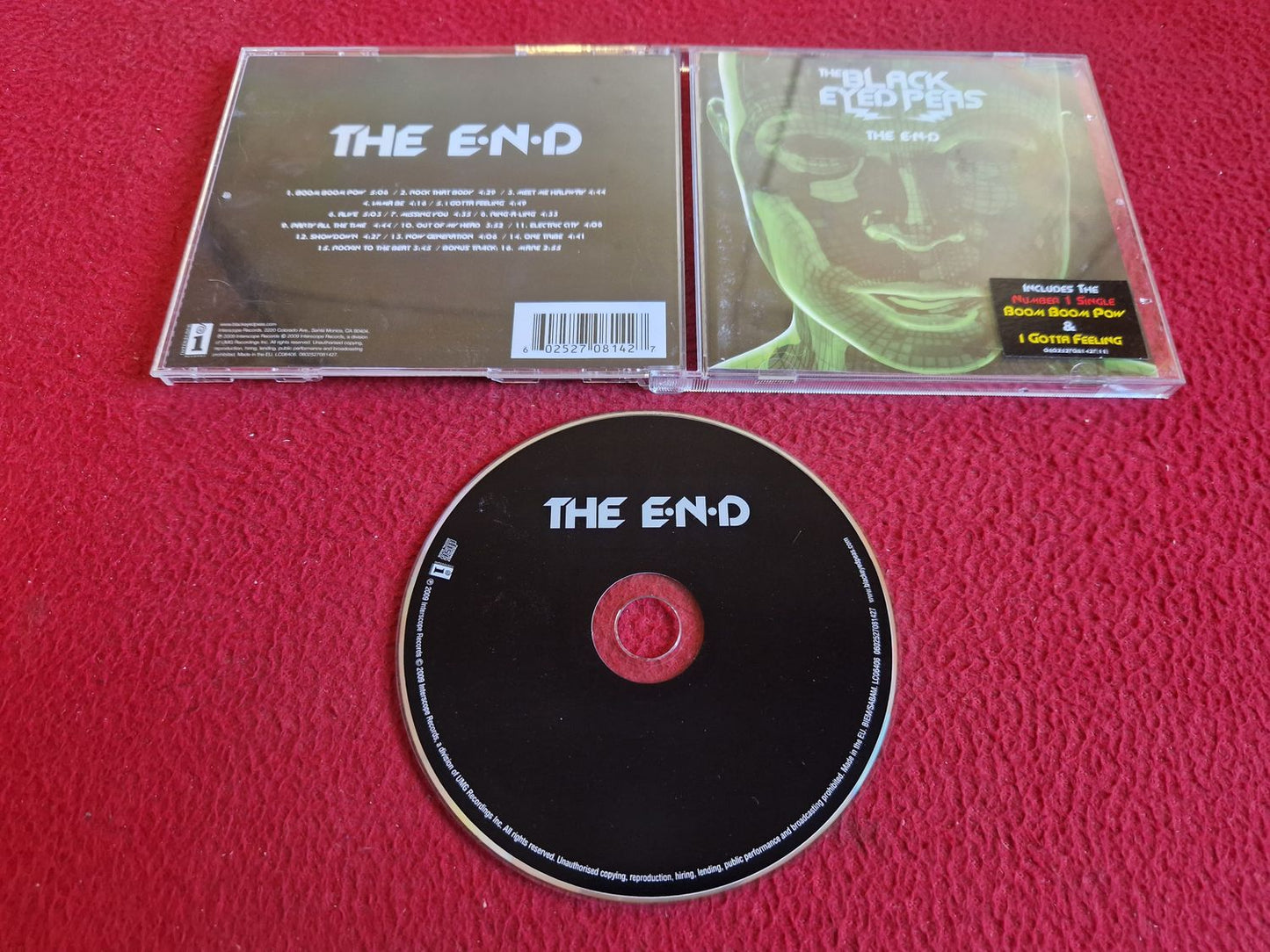 THE BLACK EYED PEAS THE END CD
