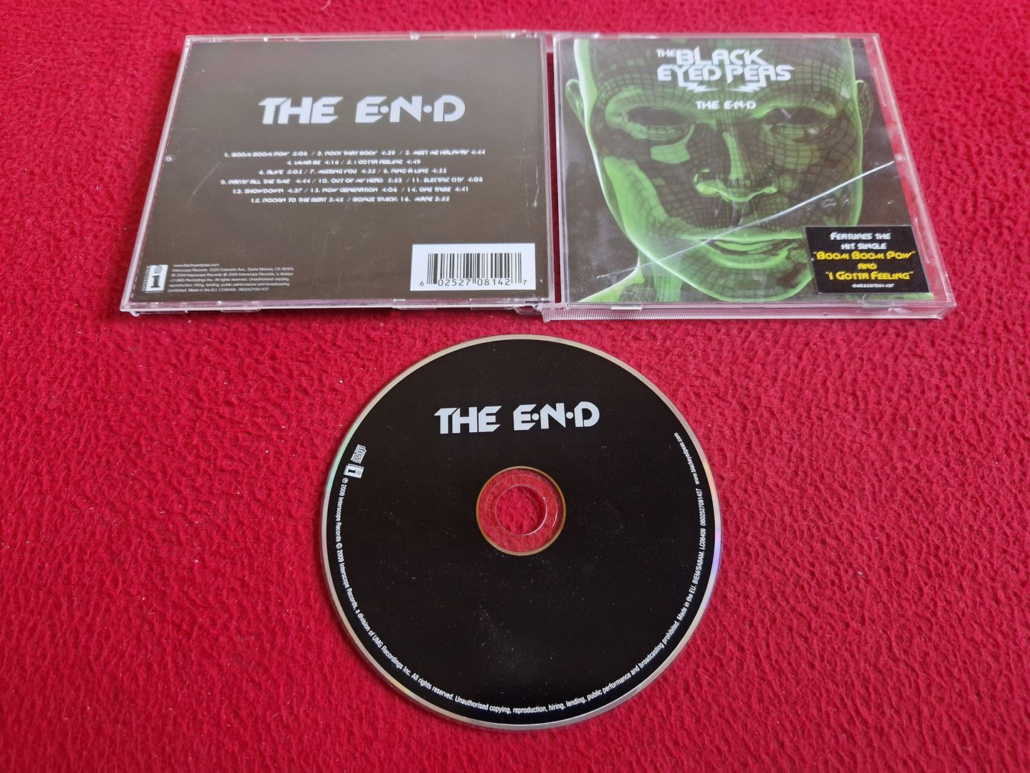 THE BLACK EYED PEAS THE END CD