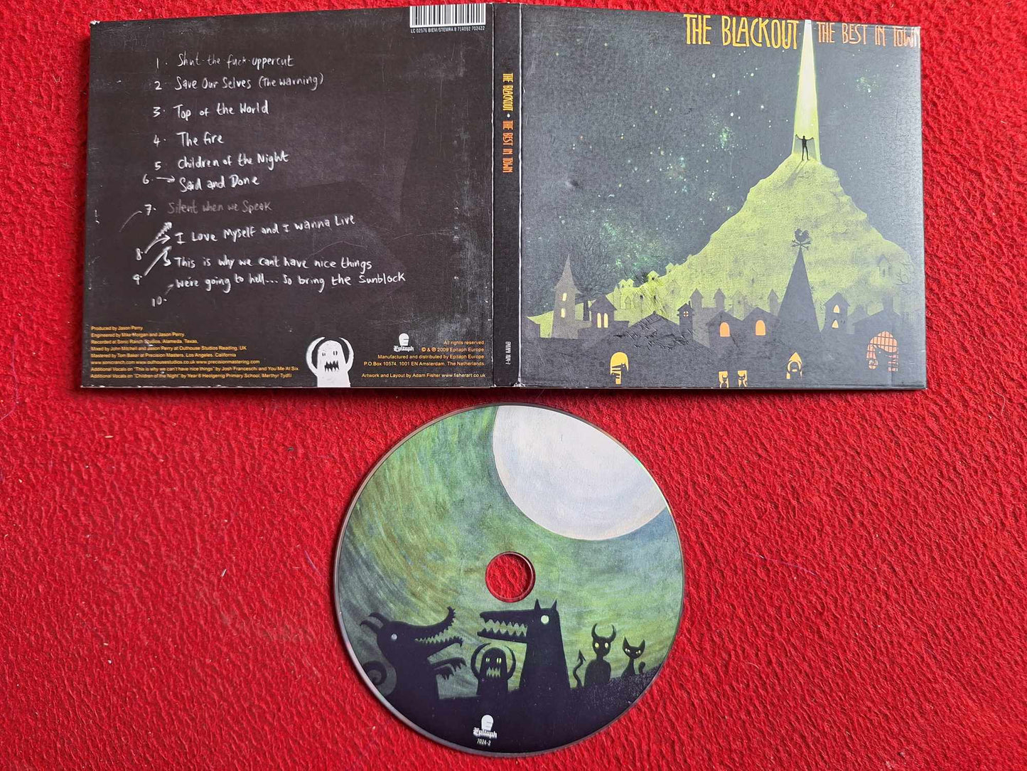 THE BLACKOUT THE BEST IN TOWN CD