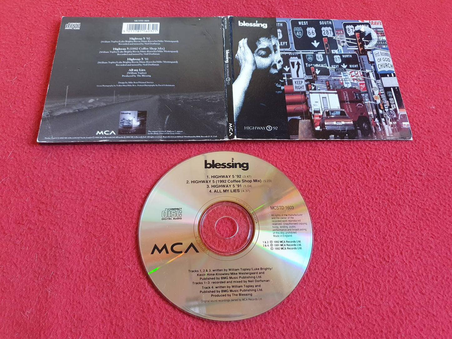THE BLESSING HIGHWAY 5 ' 92 till CD