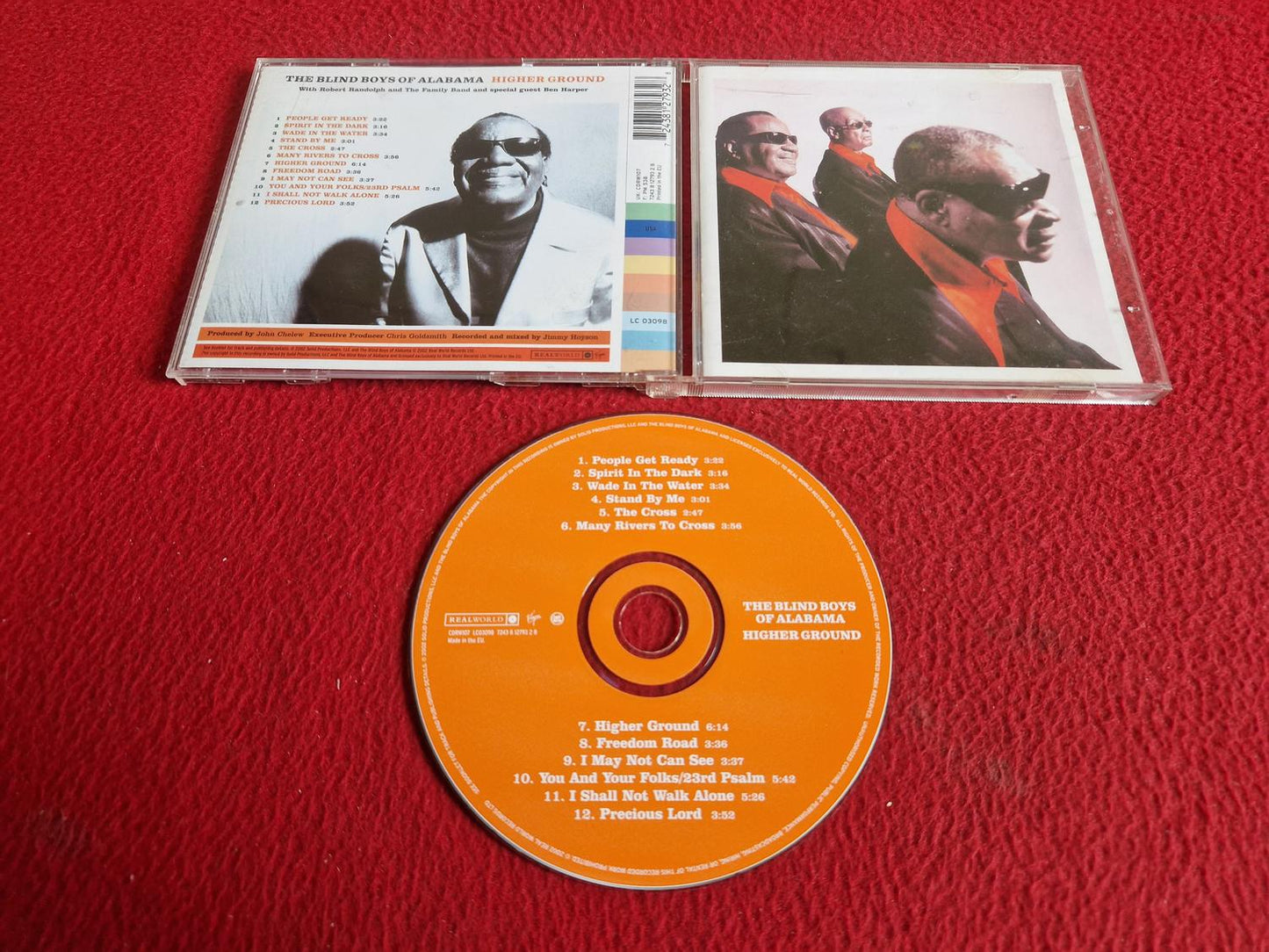 THE BLIND BOYS OF ALABAMA HIGHER GROUND CD