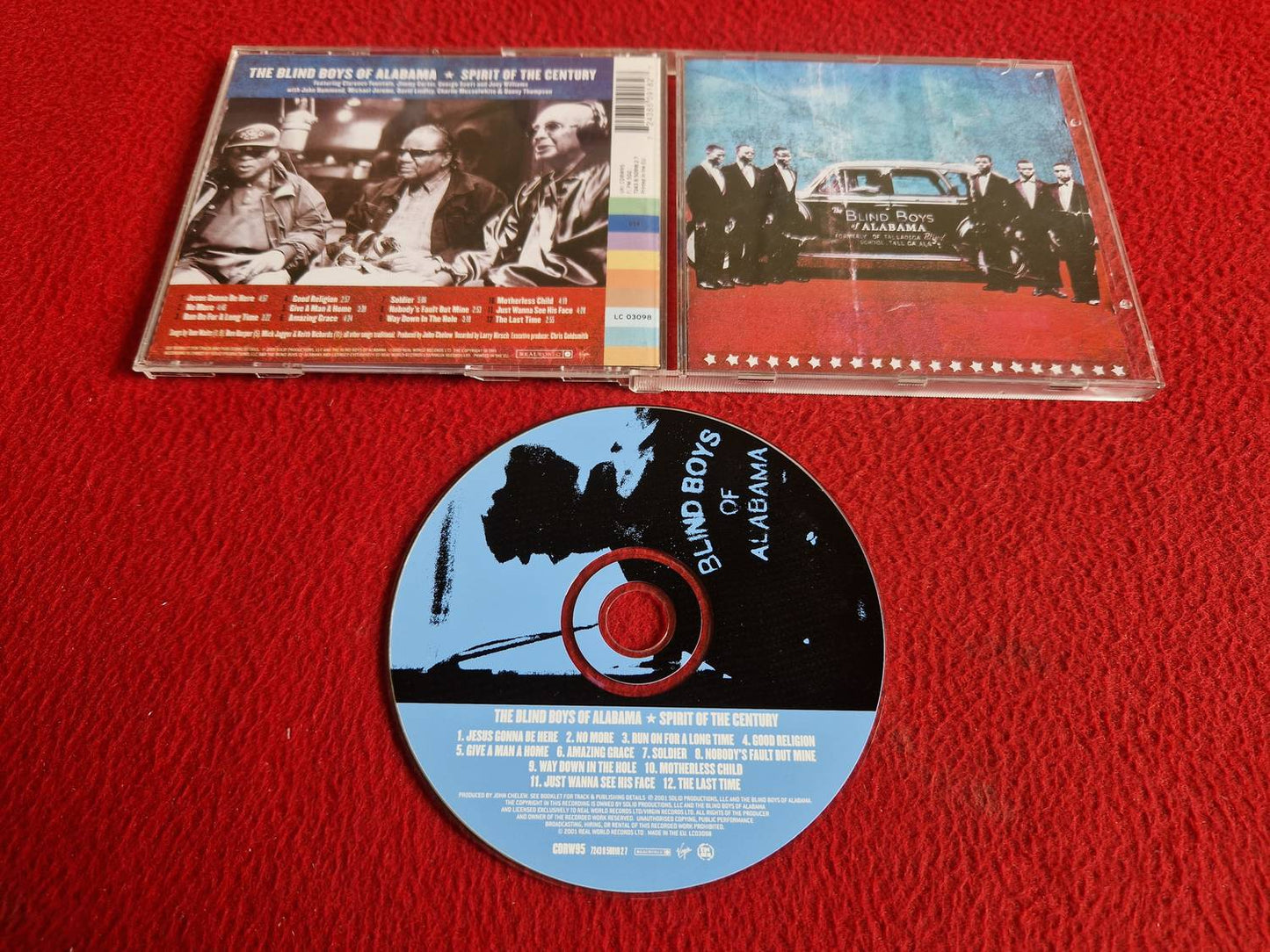 THE BLIND BOYS OF ALABAMA SPIRIT OF THE CENTURY CD