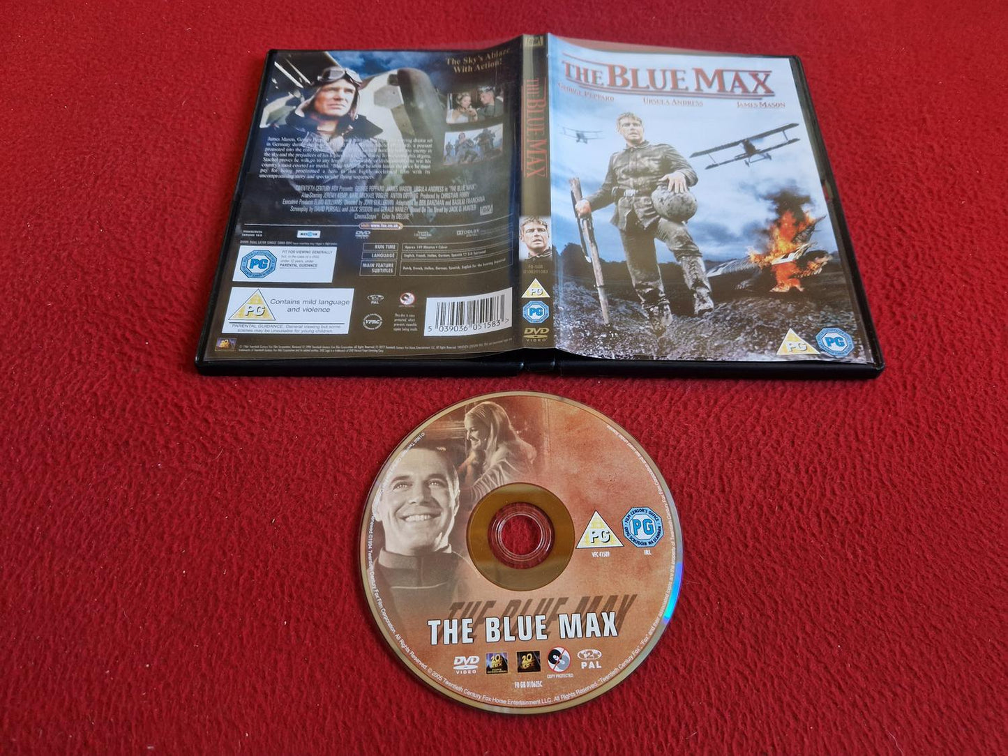 THE BLUE MAX DVD