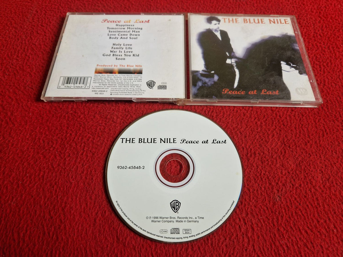 THE BLUE NILE PEACE AT LAST CD