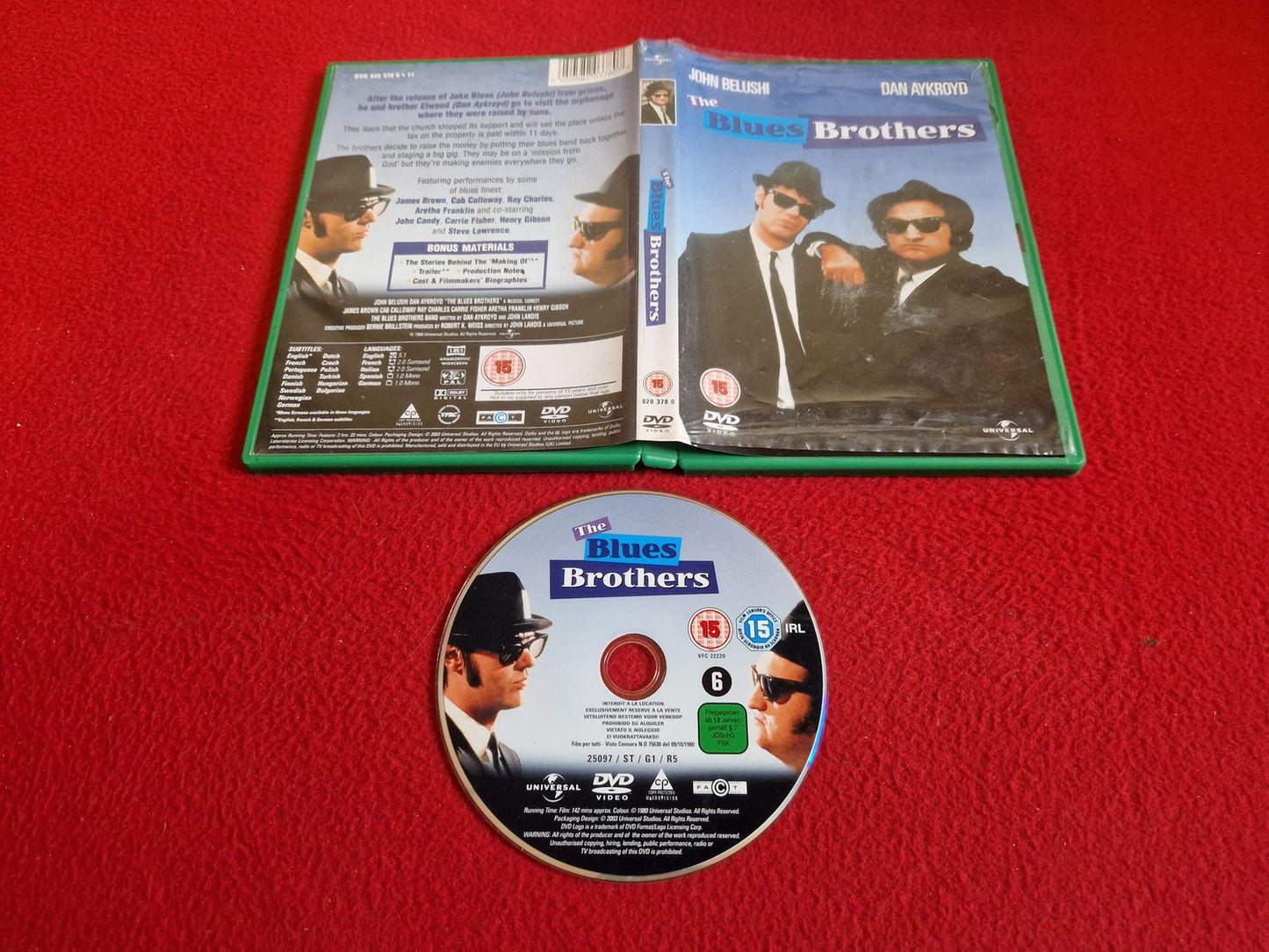 THE BLUES BROTHERS DVD