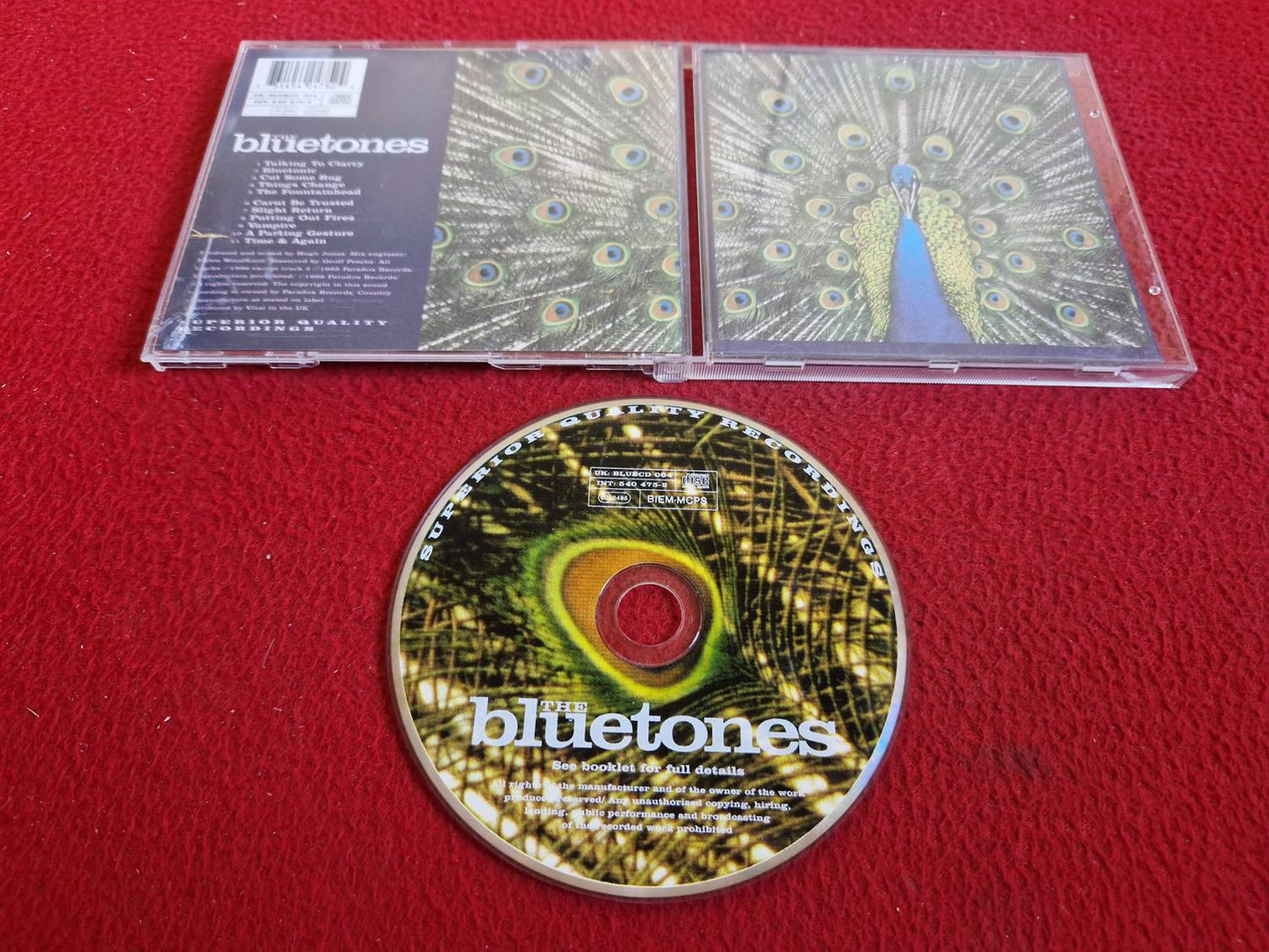 THE BLUETONES EXPECTING TO FLY CD