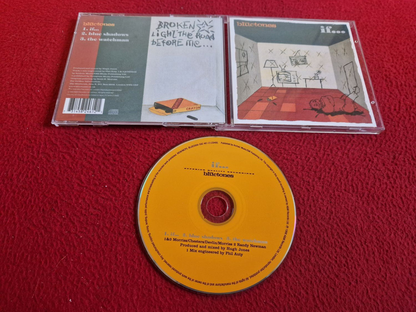 THE BLUETONES IF... CD
