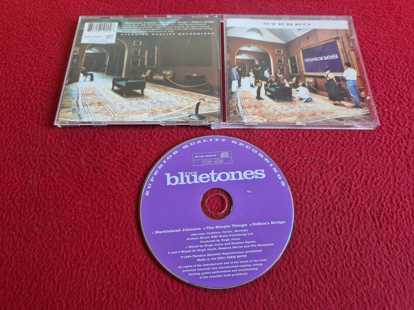 THE BLUE TONES MARBLEHEAD JOHNSON / THE SIMPLE THINGS / NIFKIN'S BRIDGE CD