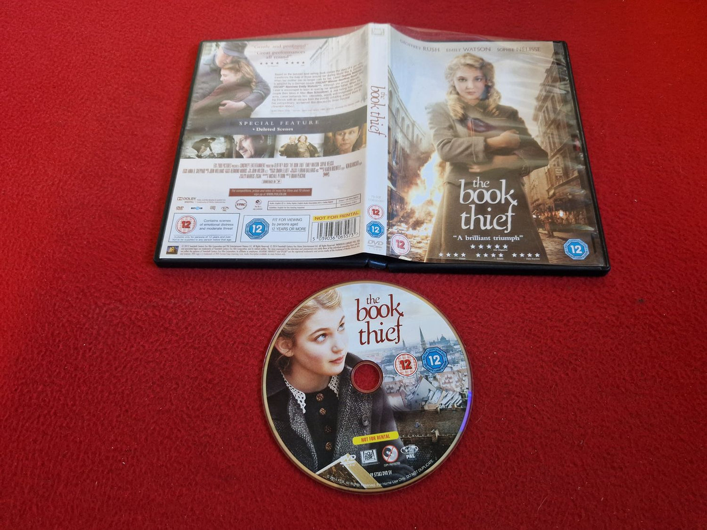 THE BOOK THIEF DVD