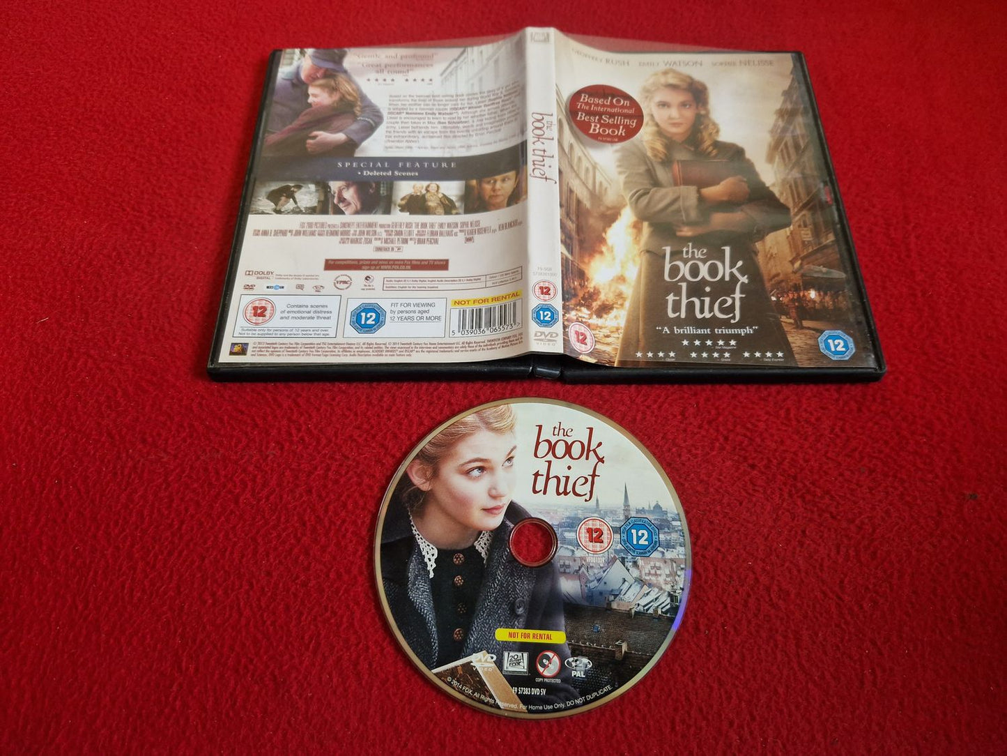 THE BOOK THIEF DVD