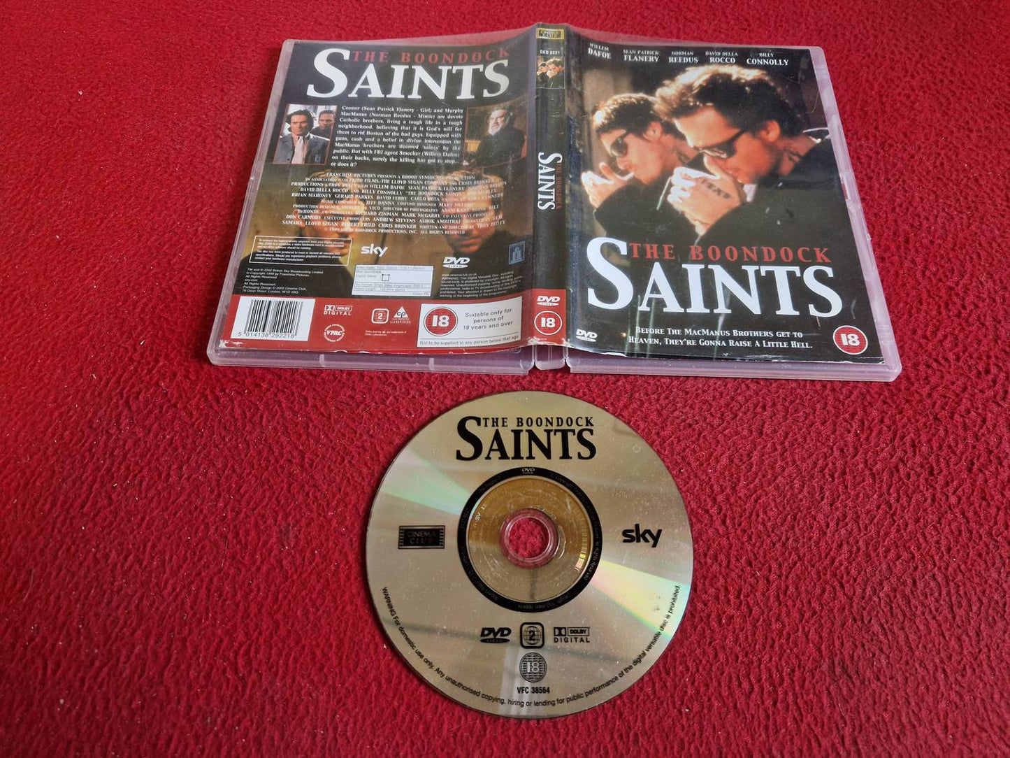 THE BOONDOCK SAINTS DVD