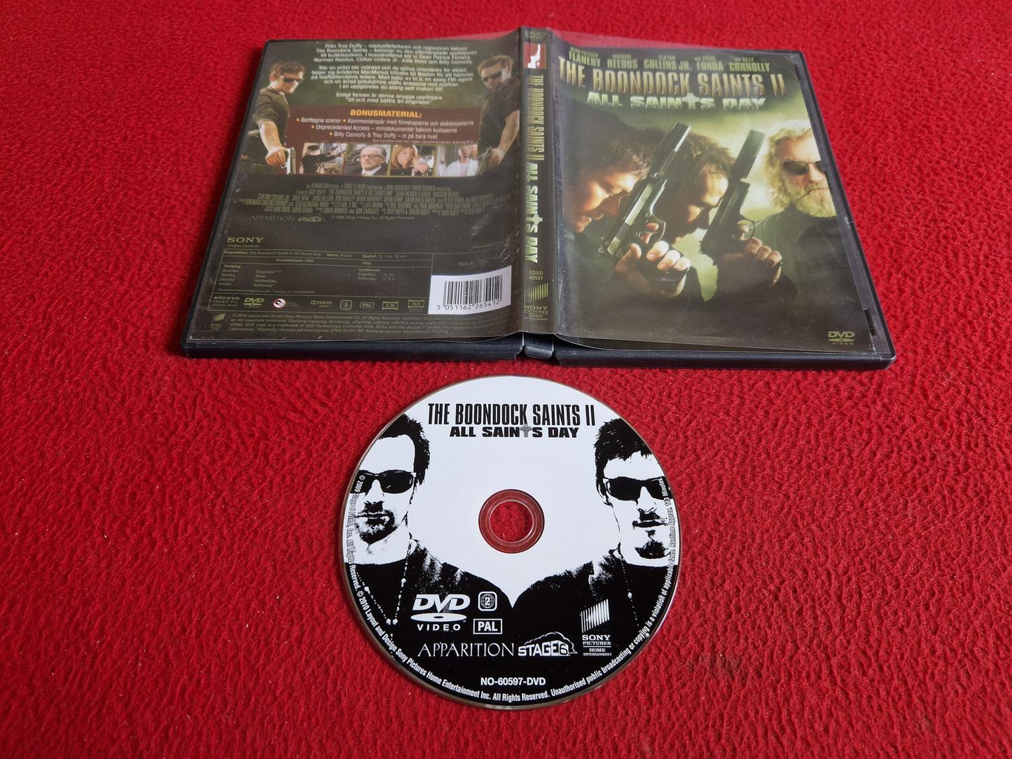 THE BOONDOCK SAINTS II ALL SAINTS DAY DVD